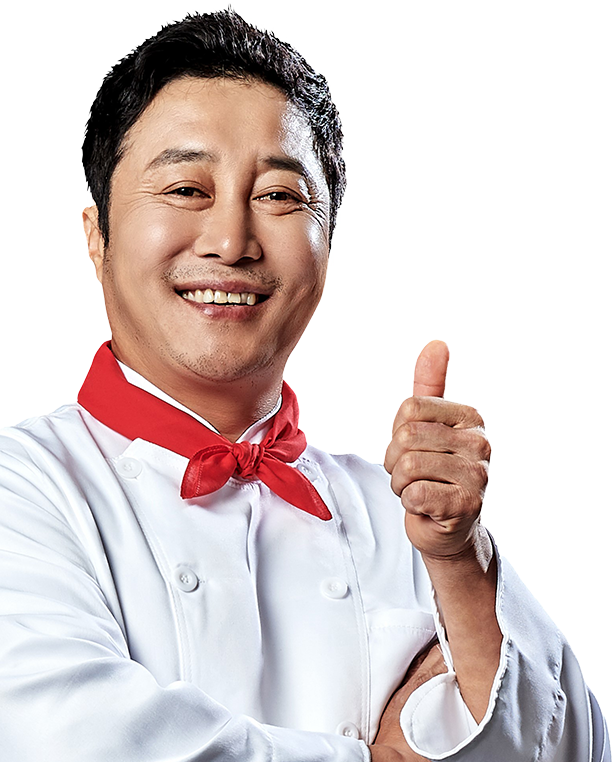 교동짬뽕 모델 사진